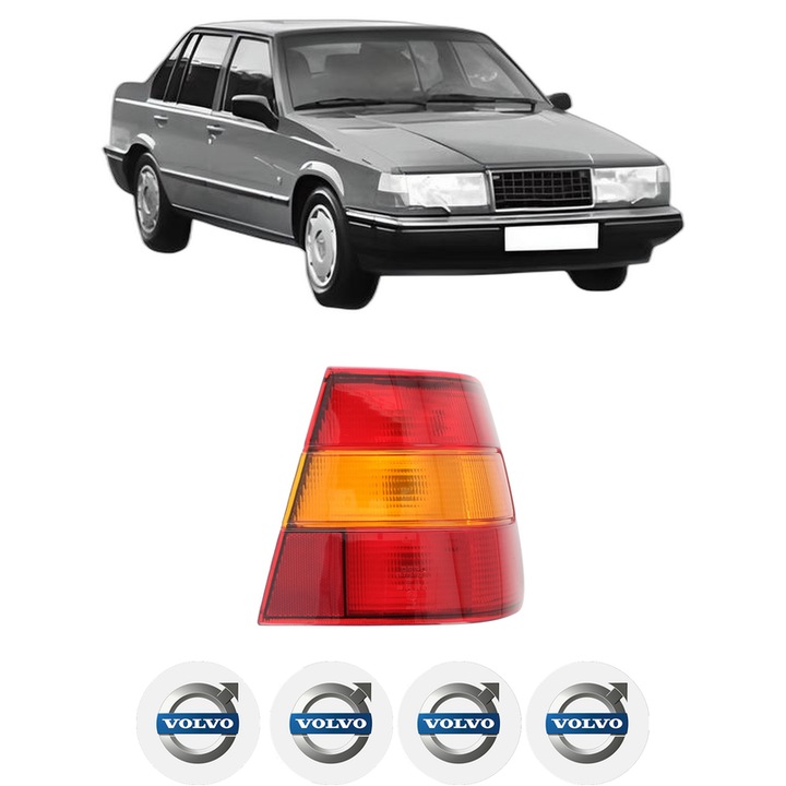 Lampa Stop Spate Dreapta VOLVO 940 (944) din 1990-1995, Auto, DEPO, 4x Stickere auto cu VOLVO