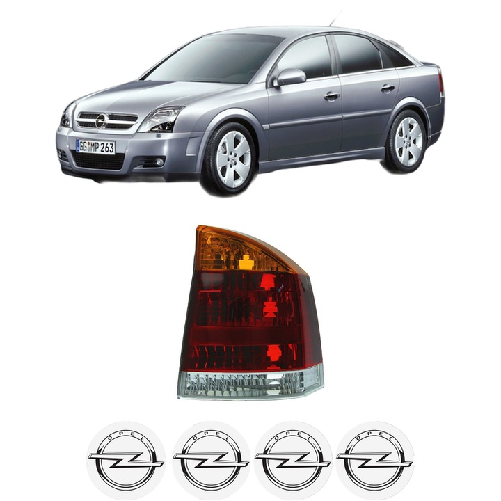 Lampa Stop Spate Dreapta OPEL VECTRA C GTS (Z02) din 2002-2009, Auto, TYC, 4x Stickere auto cu OPEL