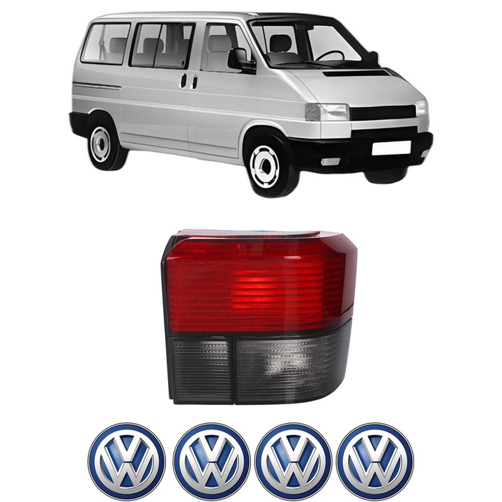 Lampa Stop Spate Dreapta Volkswagen TRANSPORTER T4 Bus (70B, 70C, 7DB, 7DK, 70J, 70K, 7DC, 7DJ) din 1990-2003, Auto, TYC, 4x Stickere auto cu Volkswagen
