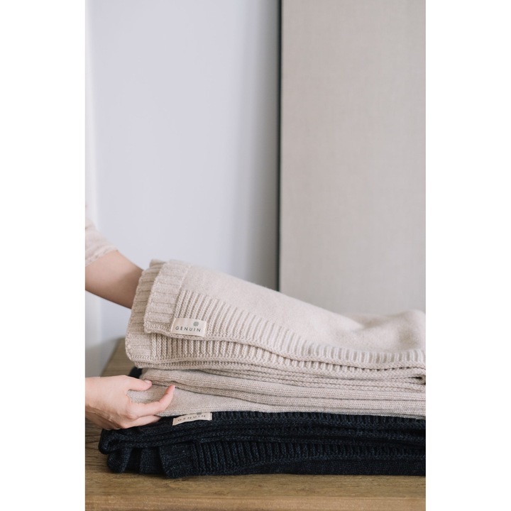 Patura Scandinavia Merino Vanilla Cream, 130 cm x 170 cm