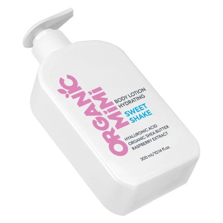 Лосион за тяло Organic Mimi Sweet Shake, Хидратиращ, 300 ml