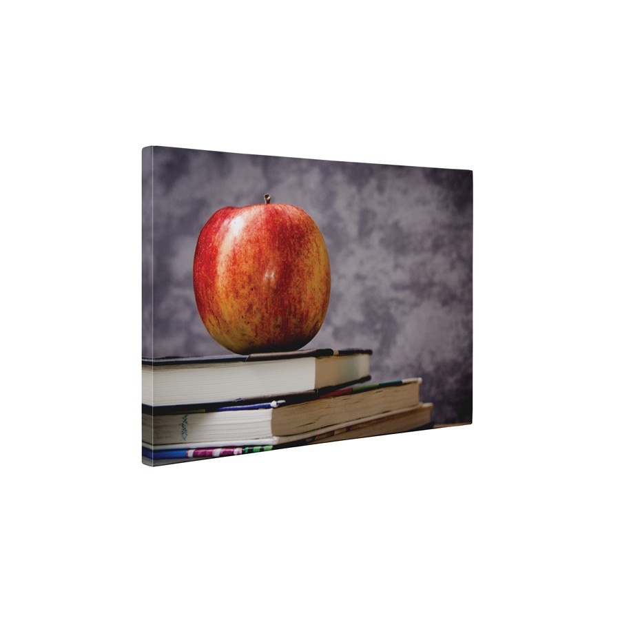 Marul si cartile - Tablou Canvas - 35x45 cm