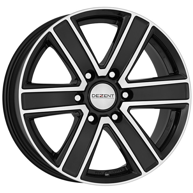 Janta aliaj DEZENT TJ dark Black polished 8/17 6x114.3 ET30