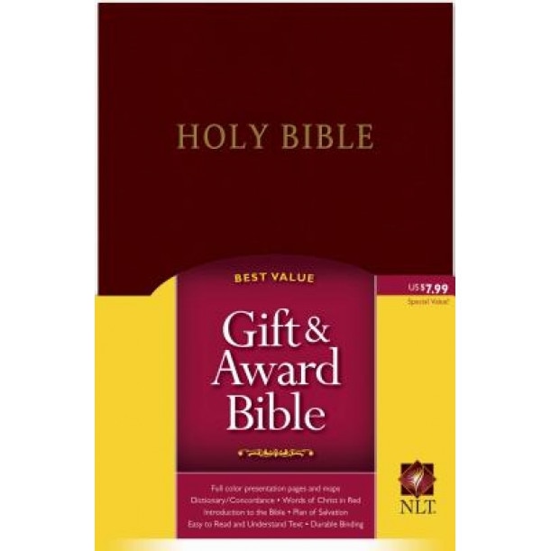 Gift and Award Bible-Nlt, Tyndale House Publishers (Manufactured by)