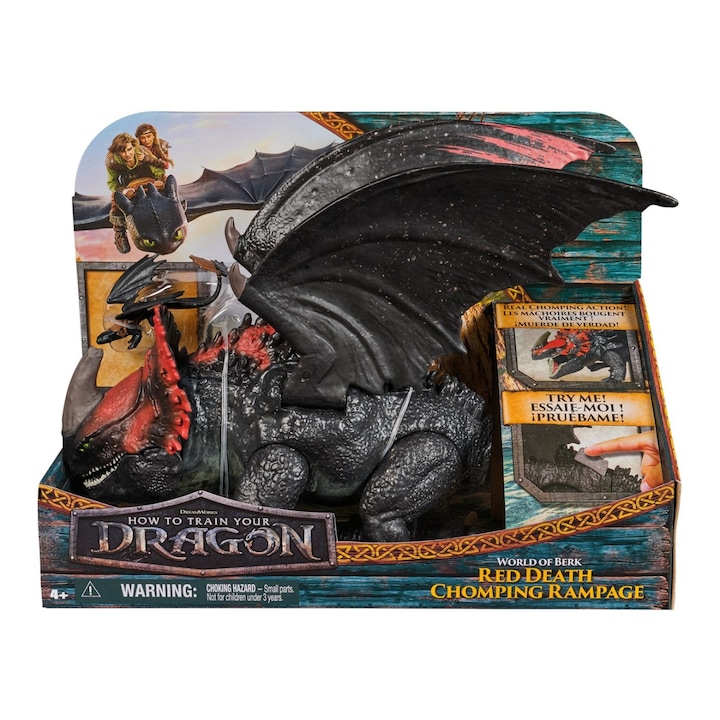 Фигурка дракон, DreamWorks Dragons, Red Death Chomping Ramoage
