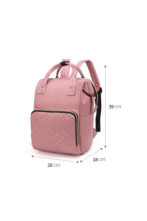 Geantă de damă, Base, model de umăr, roz, mărime standard