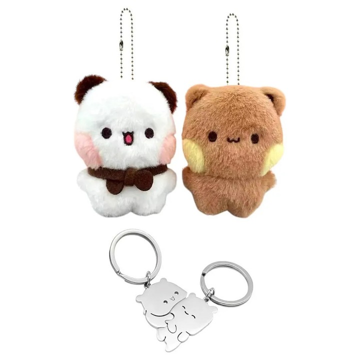 Bubu Dudu mágneses kulcstartók, Evayotoy maci szett