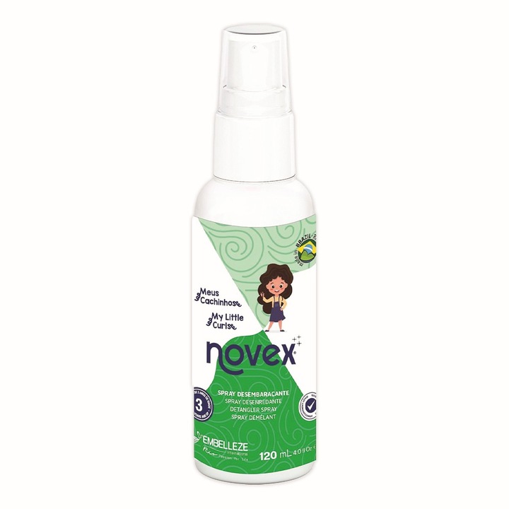 Novex Spray pentru descurcarea parului la copii si o pieptanare mai usoara 120 ml