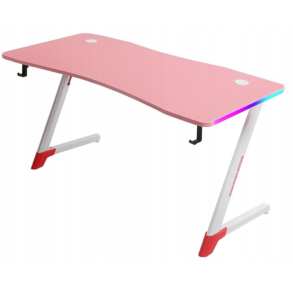 Birou De Gaming Cu Iluminare RGB, Ekspand, 120x60x74 cm, Blat 15 mm ...