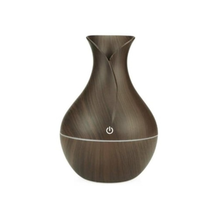 Difuzor de aroma pentru camere mari, vaporizator ultrasonic, umidificator si lampa de noapte, 14 culori, functionare silentioasa