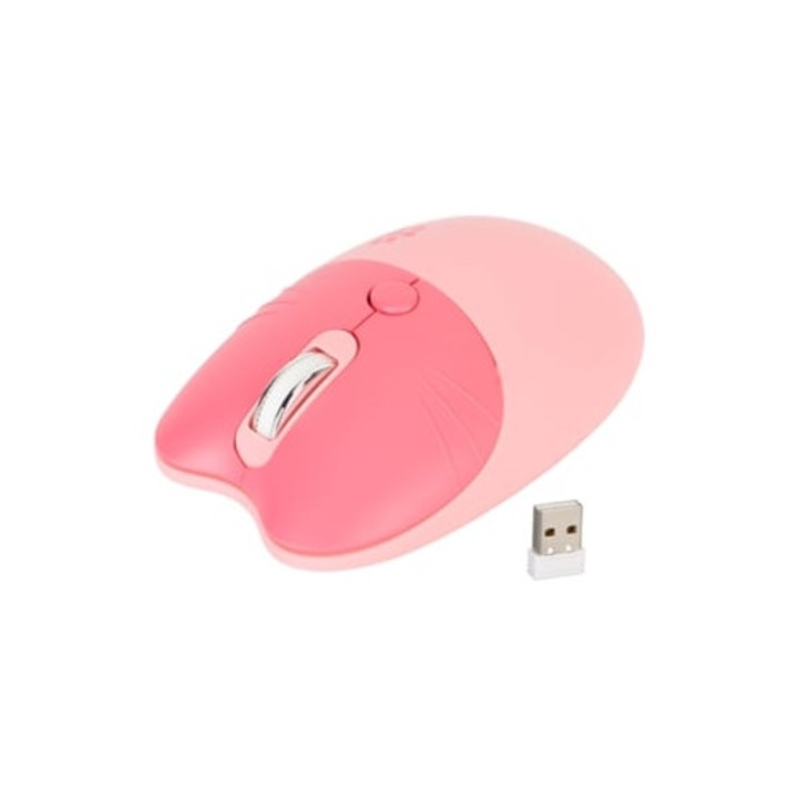 Mouse wireless, 2.4g, receptor silent, portabil, 3 niveluri DPI, pentru laptop, M3