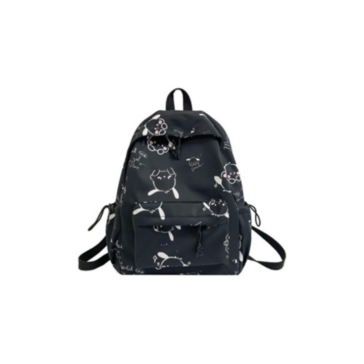 Diák hátizsák, KOHREE, vászon, laptophoz, utazáshoz