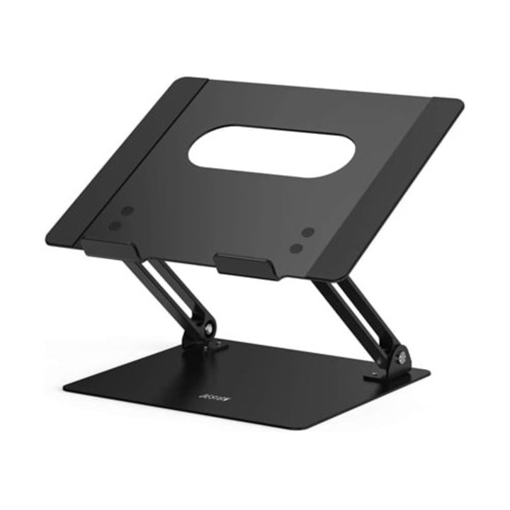 Suport laptop portabil, design ergonomic, ajustabil, din aluminiu, colorat, set