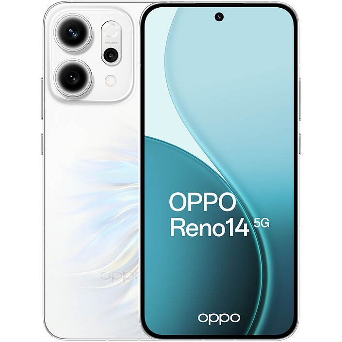 Telefon mobil OPPO Reno14, Mediatek Dimensity 8350, Dual SIM, 12GB