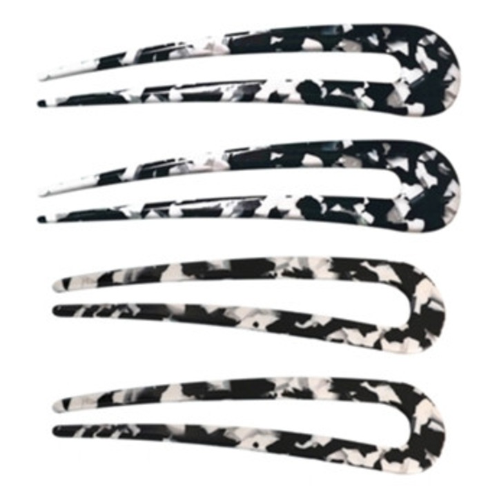 Agrafe de par U-Forma Stil Francez, set