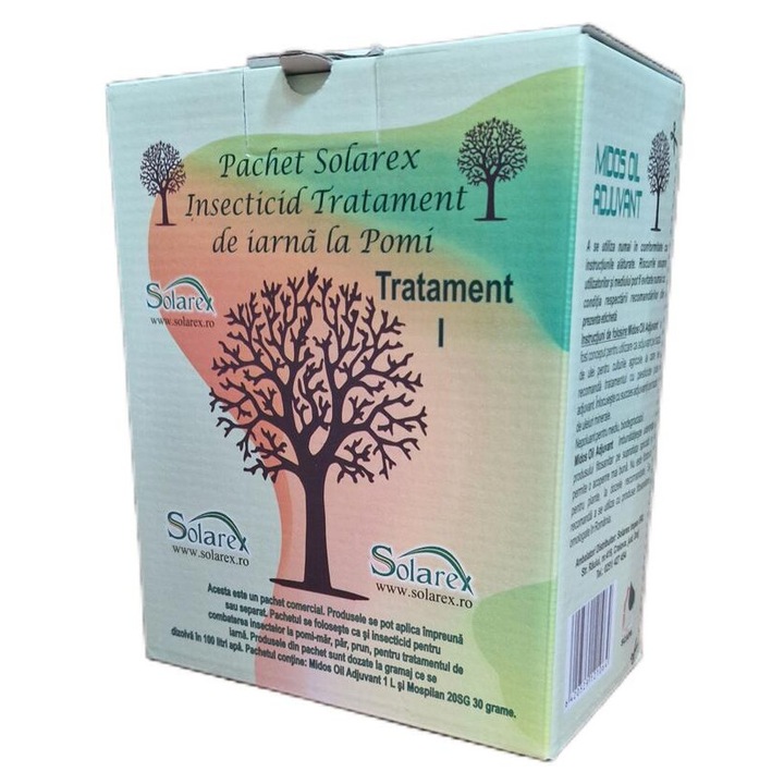 Pachet Tratament Pomi toamna-iarna pentru 100 l apa Solarex