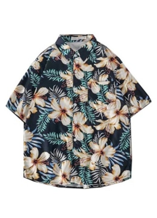 Férfi alkalmi ing, mintás, poliészter, többszínű, XL INTL