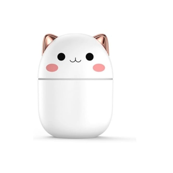 Mini párásító, babapárásító, hideg pára, kis méret, többszínű