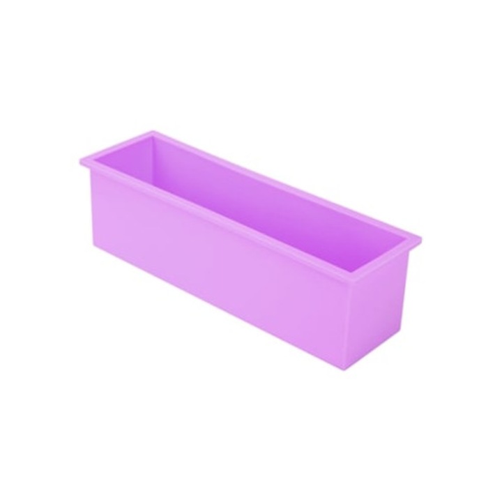 Matrita de sapun dreptunghiulara din silicon de 1200 ml