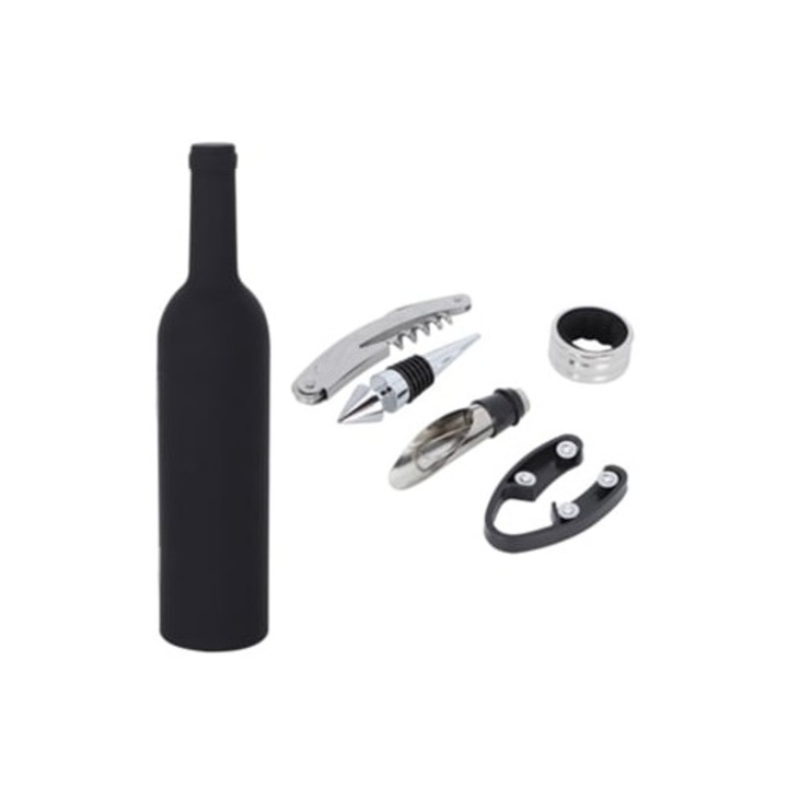 Professzionális bornyitó készlet, nyitó, levegőztető, dugó, elegáns és praktikus