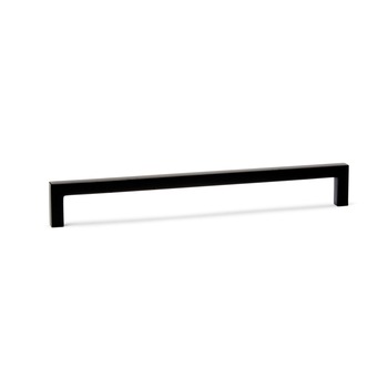 Maner pentru mobilier U negru mat L:136.5 mm Maner pentru mobilier U negru mat L:136.5 mm
