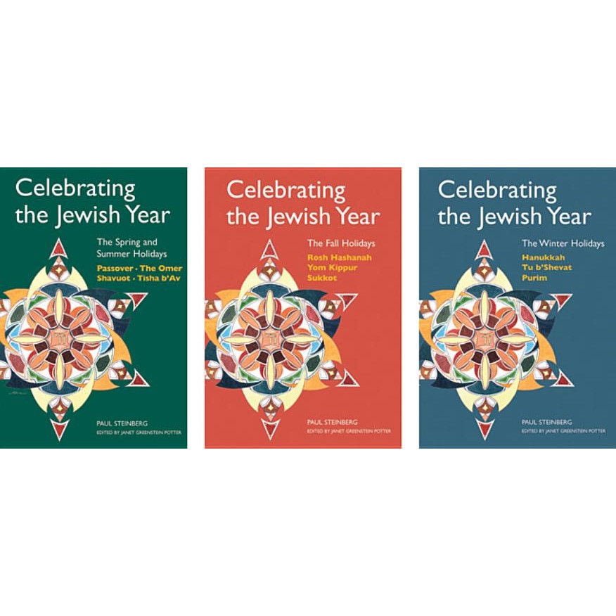 Celebrating the Jewish Year (3-Volume Set), Paul Steinberg (Author)
