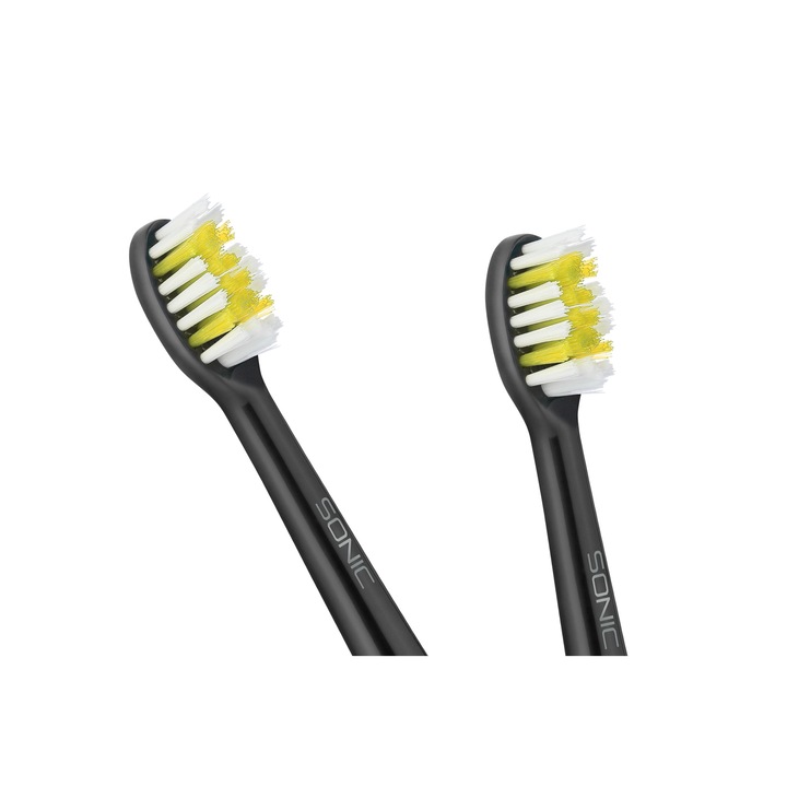 Резервирайте четката за зъби Teesa Sonic Black, 2 броя, мека