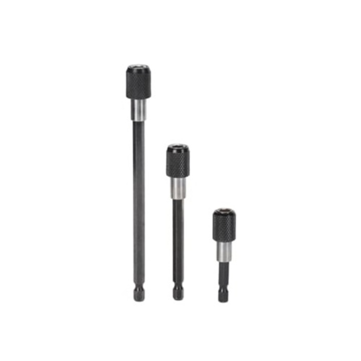 Adaptor de extensie 1/4 Hex cu mandrina magnetica si prindere rapida pentru surubelnita