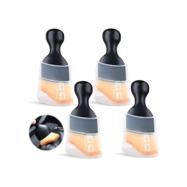 Set 4 Pensule Curatare Auto pentru Detalii Interioare