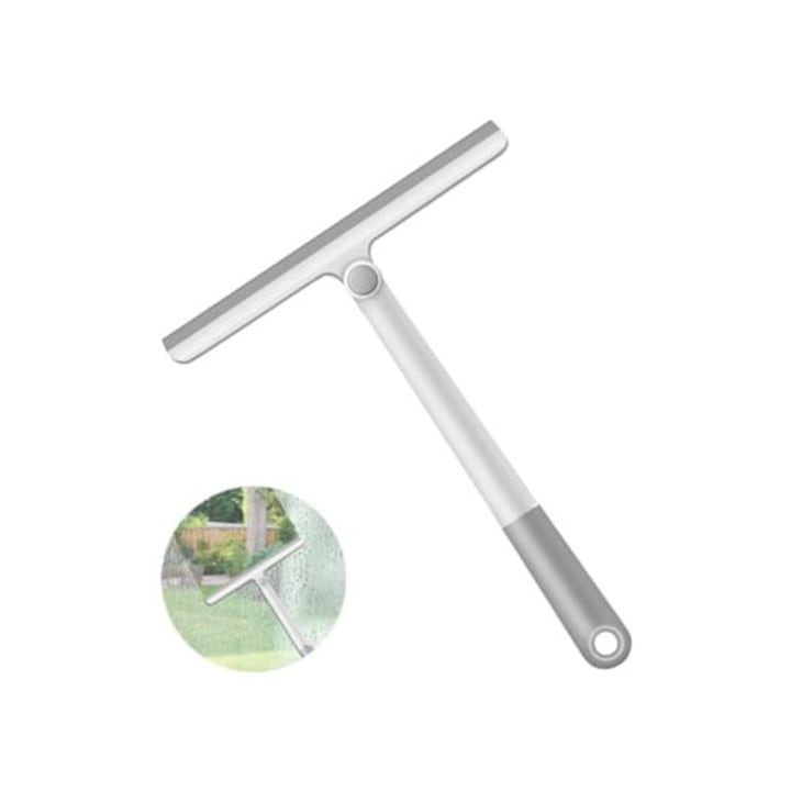 Racleta rotativa din silicon, 360°, pentru sticla/faianta