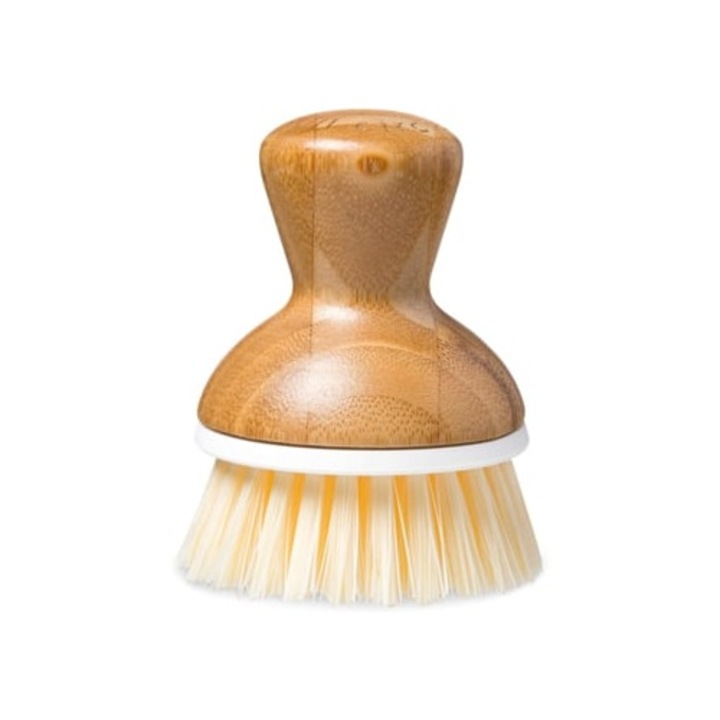 Bubble Up mosogatókefe bambusz nyéllel, fehér