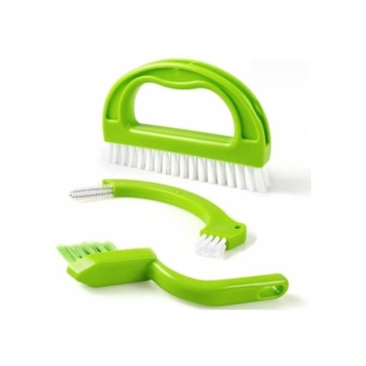 Perie 3-in-1 pentru rosturi, pentru bucatarie/dus/podele