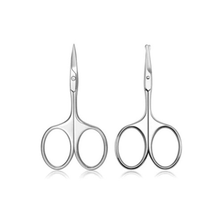 Szemöldökolló, professzionális eszközök, rozsdamentes acél, ergonomikus kialakítás