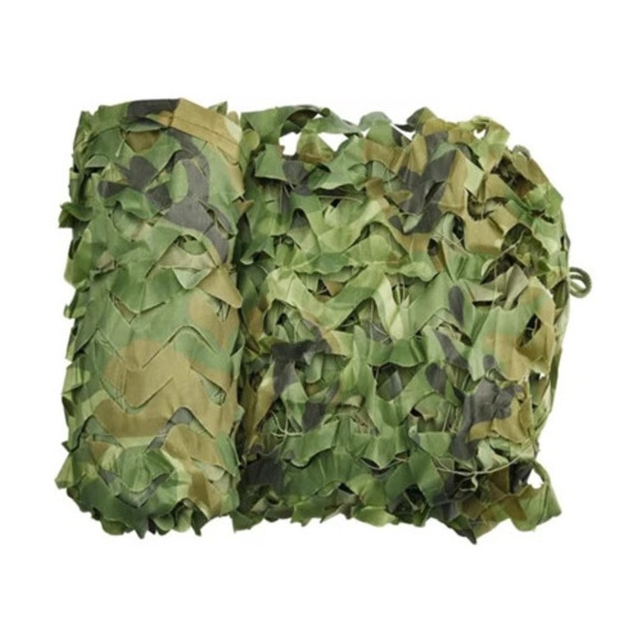 Външна Камуфлажна Мрежа, Водоустойчива, Вентилиран Дизайн
