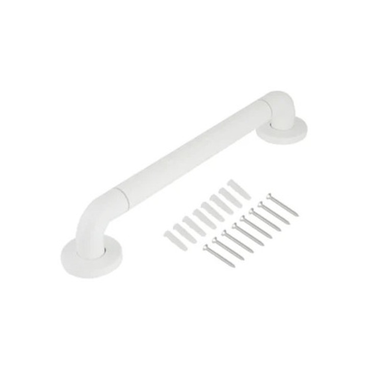 Suport din otel inoxidabil pentru baie, set, pentru cada, toaleta, dus, 30x5cm