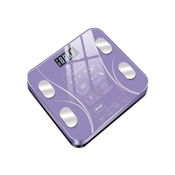 Cantar corporal digital, design original, capacitate mare, multicolor