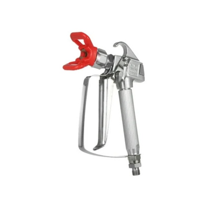 Pistol de vopsit airless 3600 PSI, pentru vopsea latex, baza rosie
