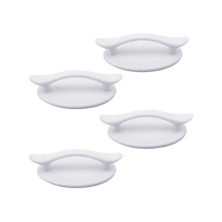 Manere autoadezive ergonomice pentru sertare, plastic de inalta calitate