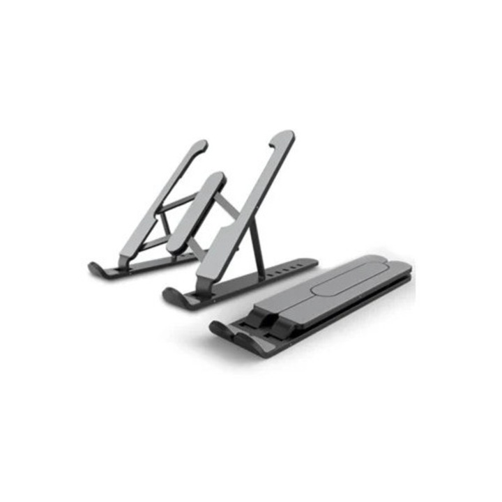 Suport laptop din aliaj de aluminiu, ajustabil pentru 10-15.6 inch, design ergonomic