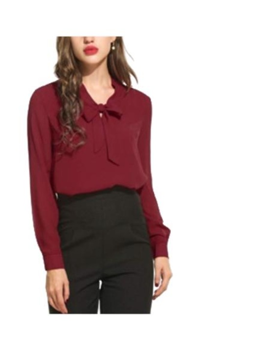 Дамска риза, червена, XL INTL