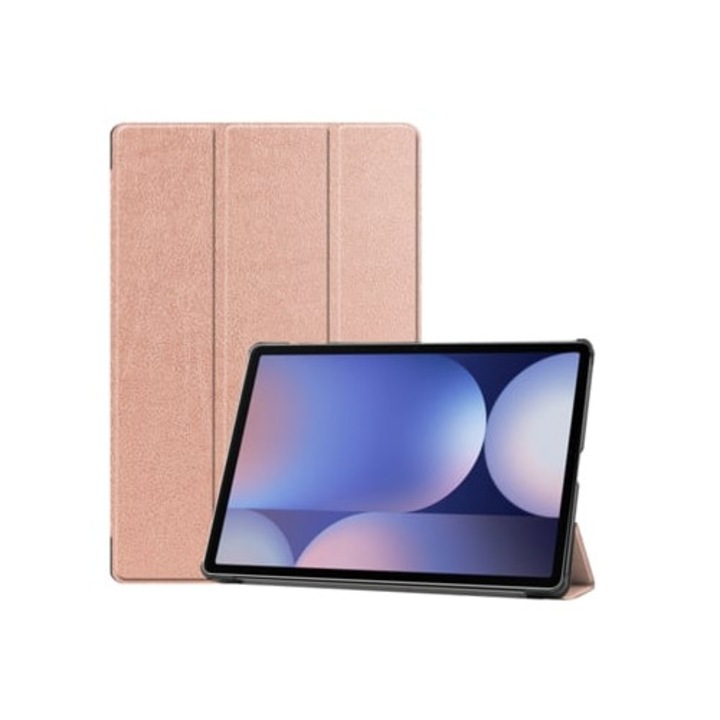 Калъф за таблет Gertiz за Samsung Galaxy Tab S10 Plus 12.4, розово злато, защитен комплект
