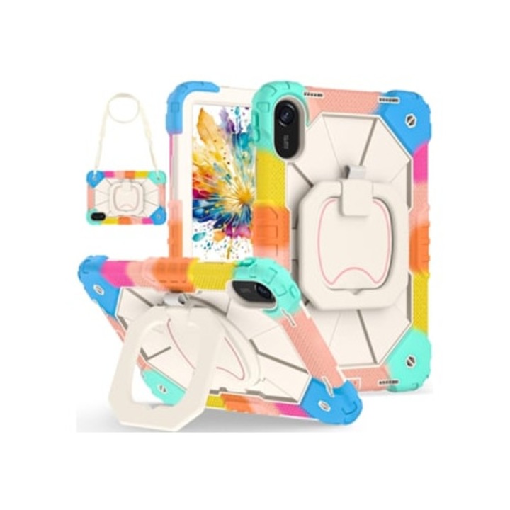 Калъф за таблет, съвместим с Xiaomi Redmi Pad 2, 11 инча, многоцветен