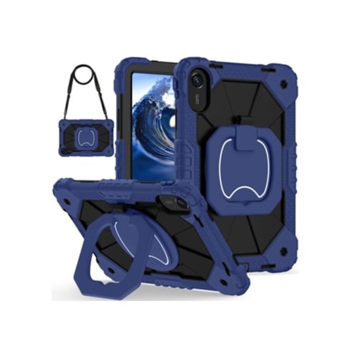 Калъф за таблет Gertiz за Xiaomi Redmi Pad 2, 11 инча, синьо-черен