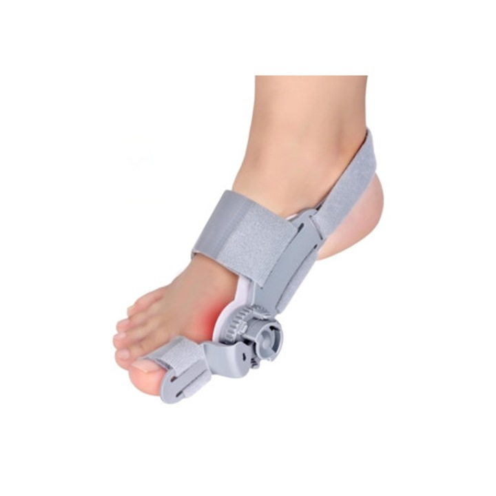 Corector picior, Ajustabil, Gri