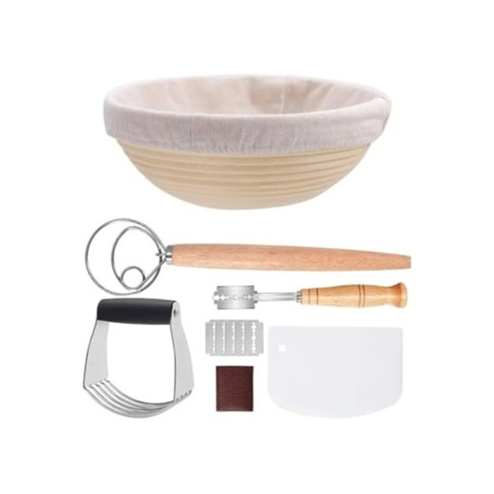 Set cosuri servire pentru paine, 12 piese, Gertiz