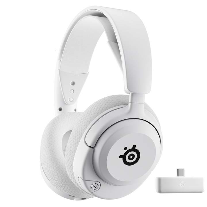 SteelSeries Arctis Nova 5X Wireless gaming fejhallgató, fekete, Clearcast Gen2.X mikrofon, 60 órás akkumulátor-élettartam