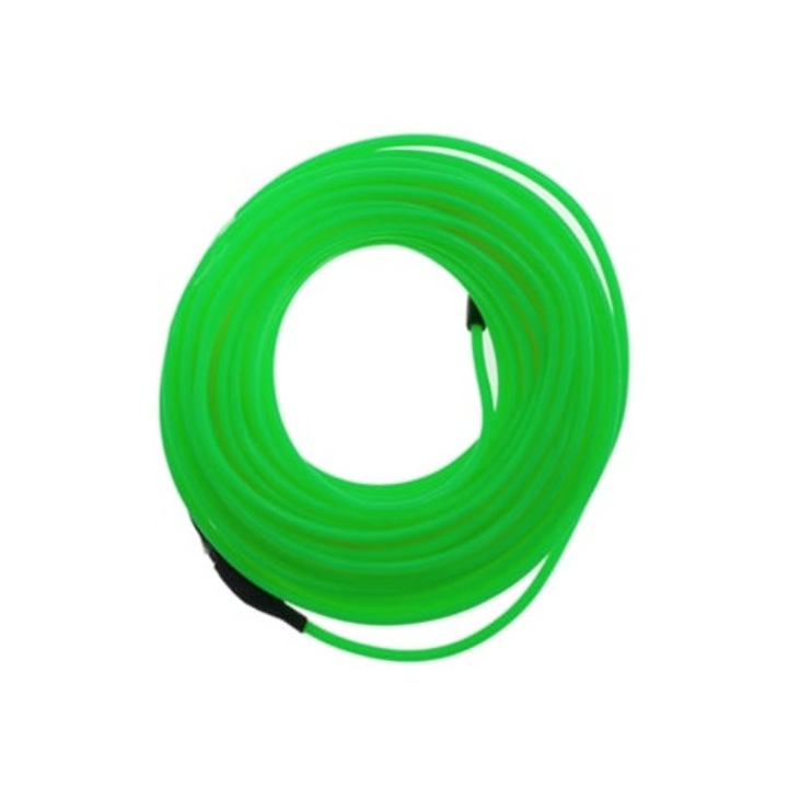 Elektrolumineszcens huzal, zöld, 10m, 2.3mm
