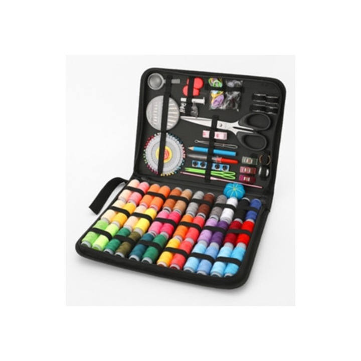 Teljes varrókészlet, 183 darab, multifunkcionális, hordozható eszközök