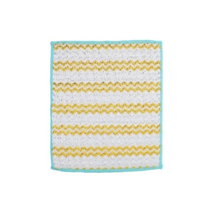 Lavete din fibra de bambus absorbante si antiaderente, albastre