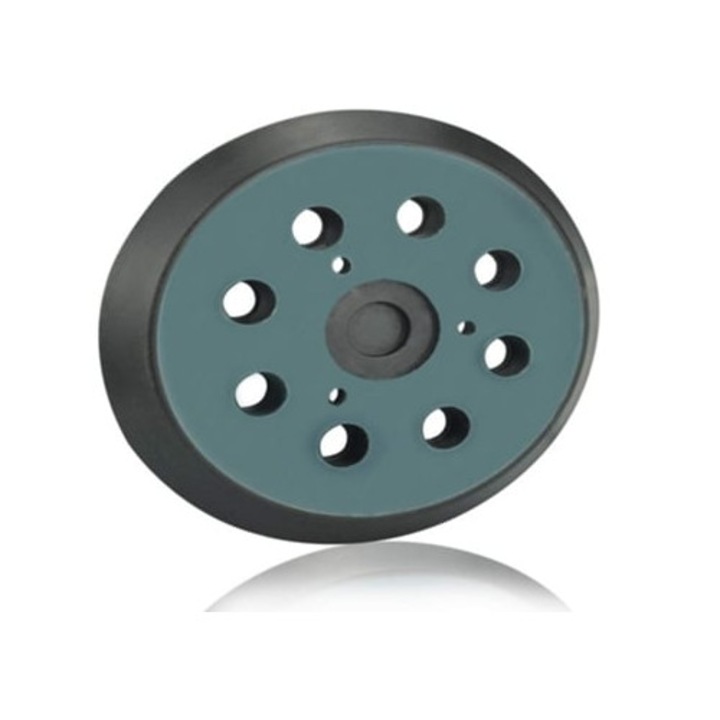 Placa de slefuire 125mm 8 gauri, set de smirghel rotund 5 inch